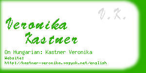veronika kastner business card